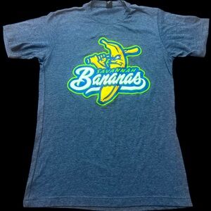 Savannah Bananas Graphic Tee - Blue and Yellow